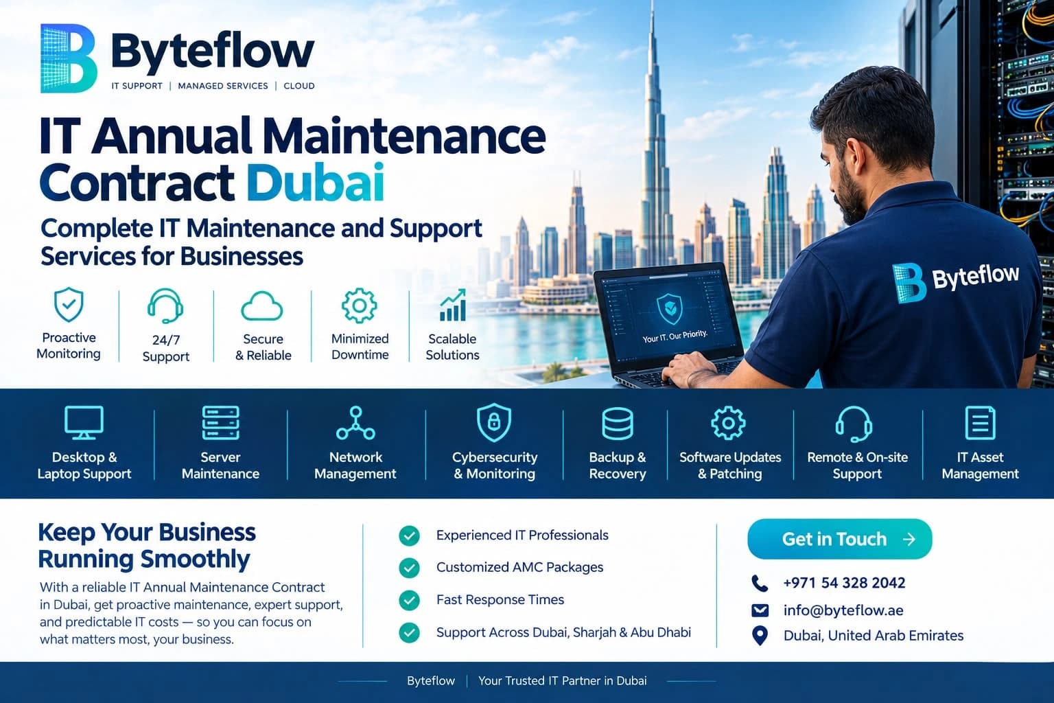 IT Annual Maintenance Contract Dubai: Complete IT Maintenance and Support Services