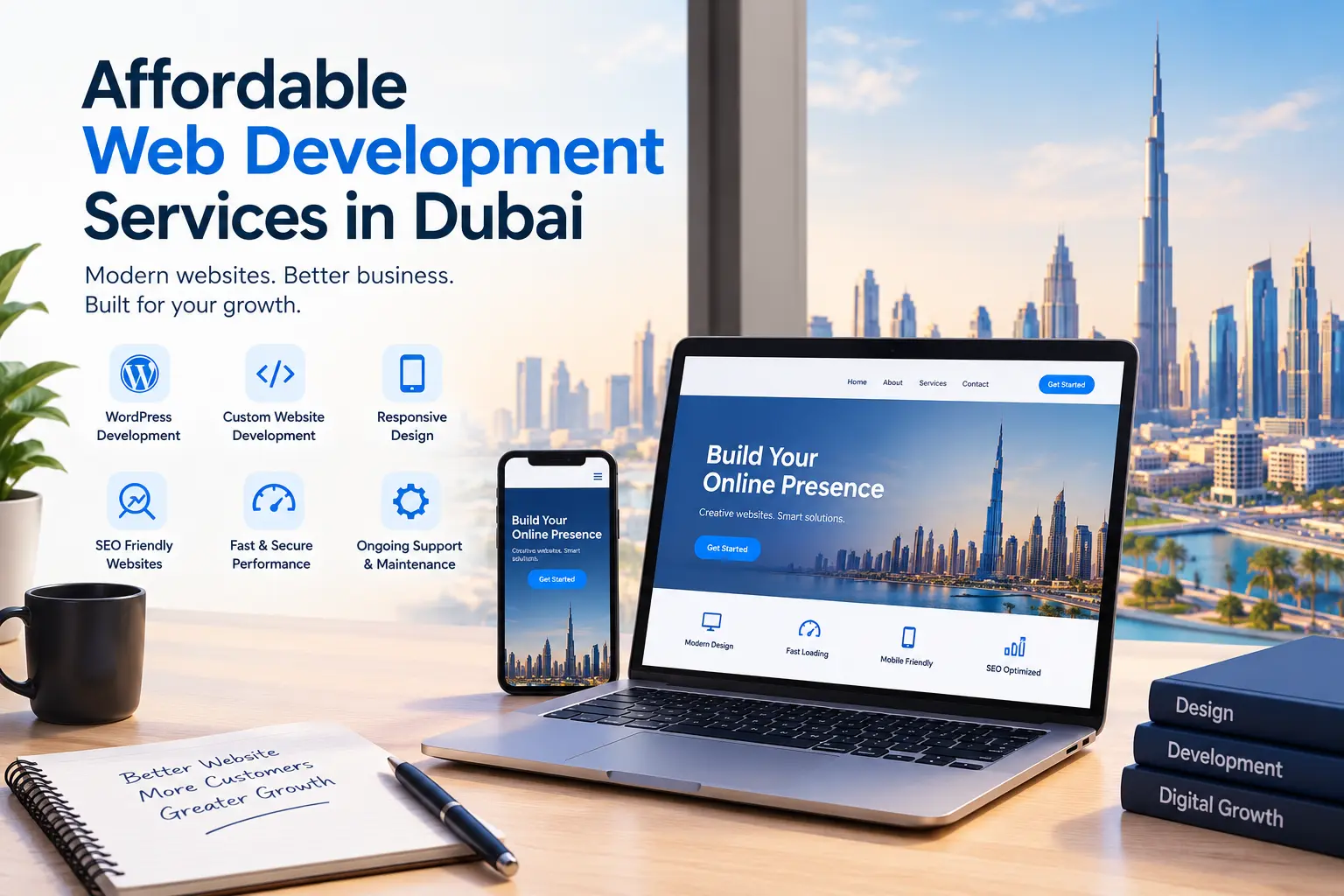 Affordable Web Development Services in Dubai: Build a Professional Website for Your Business